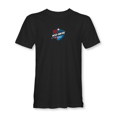 KD Skis USA T-Shirt - Black