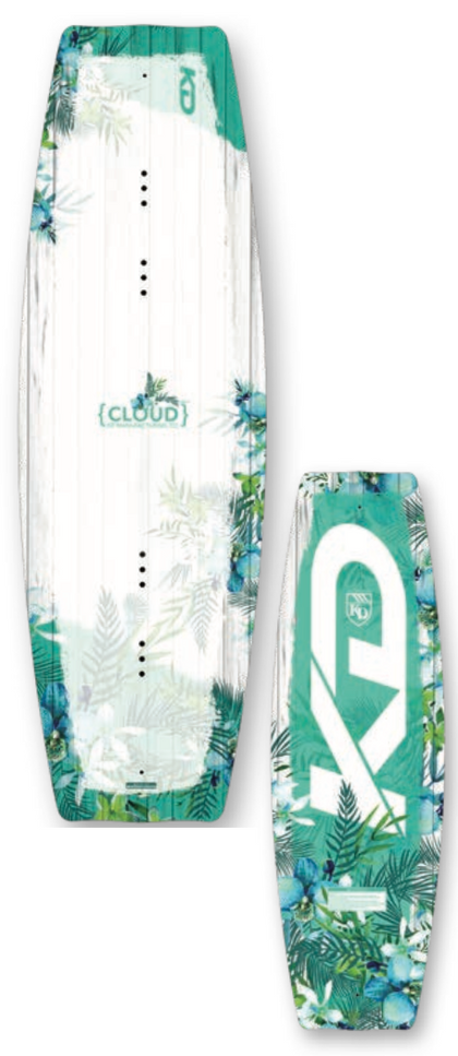 KD Cloud Wakeboard Series (fitted with fins)
